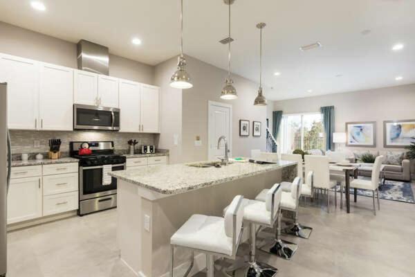 4 Bedroom 4 Ba Luxury Villa 5Min To Disneyworld 1804Ft² Free Gym Orlando Bagian luar foto